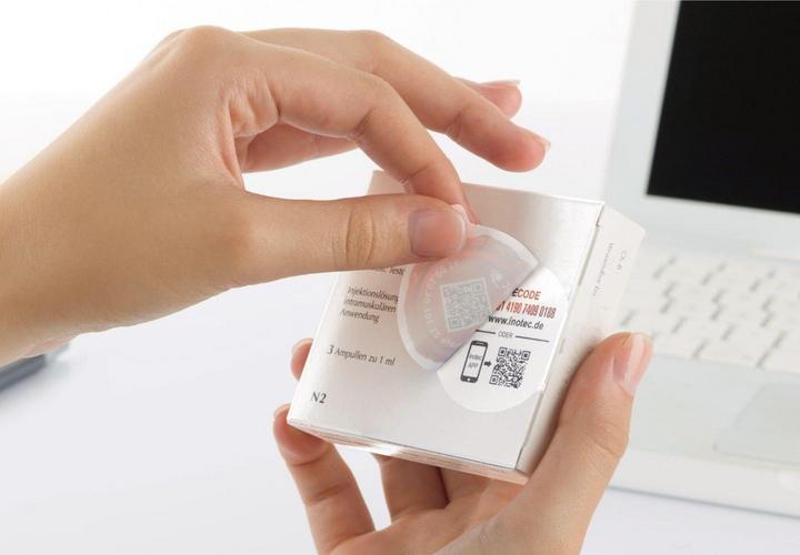 inotec Sicherheitsetiketten Produktschutz inoverify inotec Photo of Sicherheitsetiketten Produktschutz inoverify