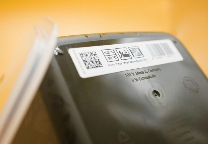 inotec Barcode Etikett Inmould PFABO Box inotec Photo of Barcode Etikett Inmould PFABO Box