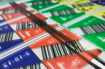 inotec Barcode RFID Label Service Labeldruck Detail inotec Barcode RFID Label Service Labeldruck Detail